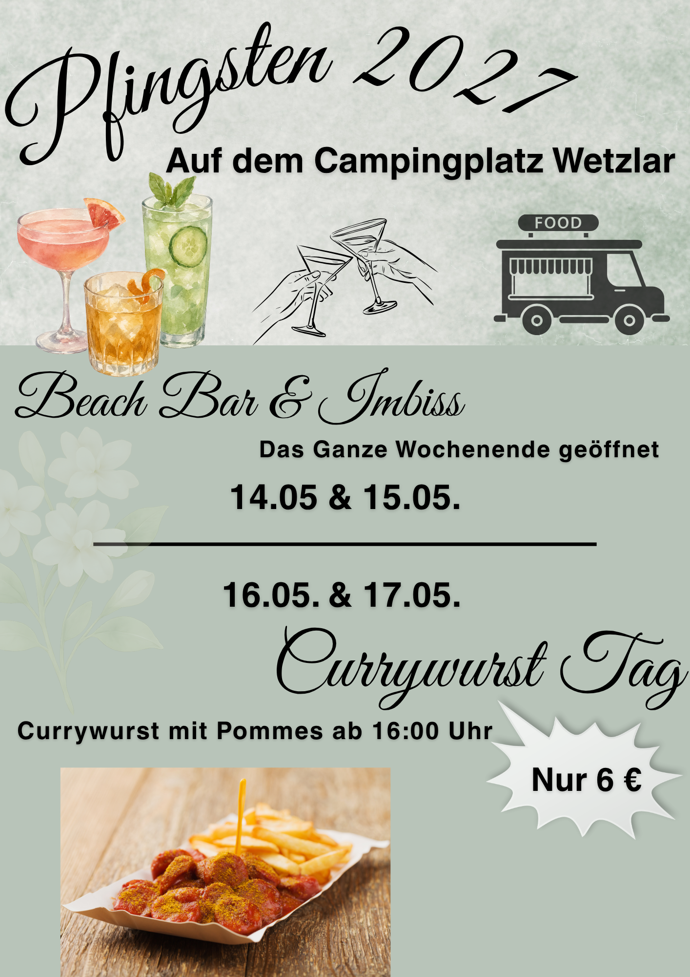 14.05 bis 17.05.2027 Pfingsten