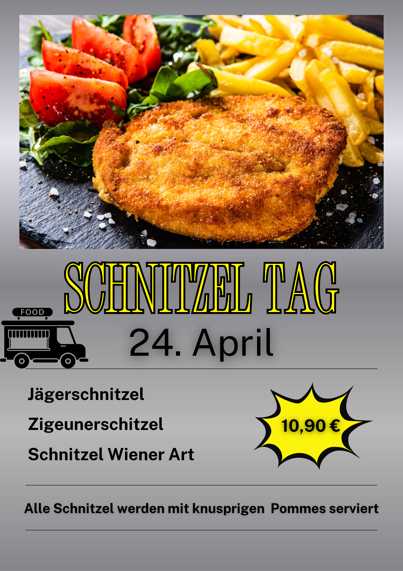 Schnitzel Tag 24.04